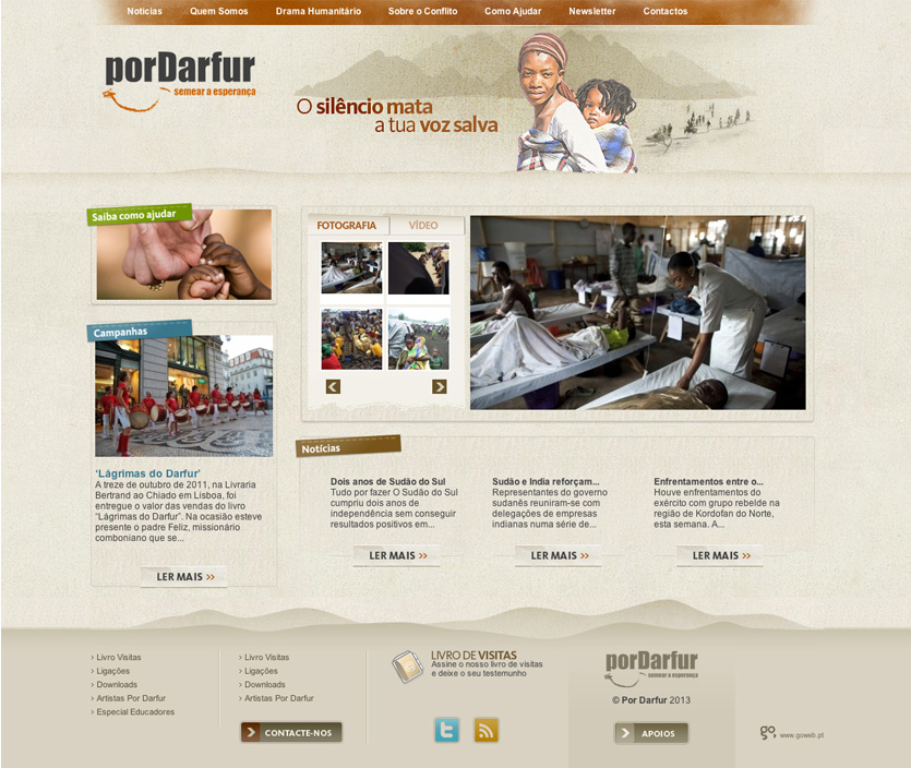 darfur Websites